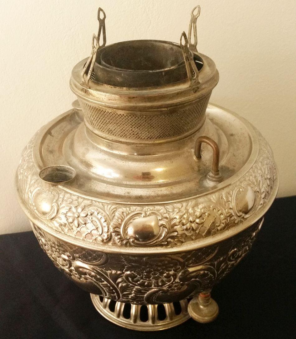 Lamps & Lanterns The Miller Lamp Made In USA Oil/Kerosene Lamp Large Ornate Lamp was sold